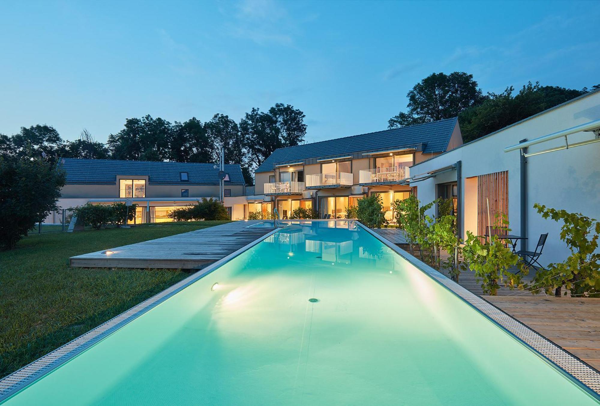 Hideaway An Der Weinstrasse - Pool & Sauna - Apartments Anderlage Spielfeld Exterior photo